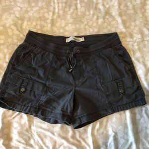 Grey cargo shorts